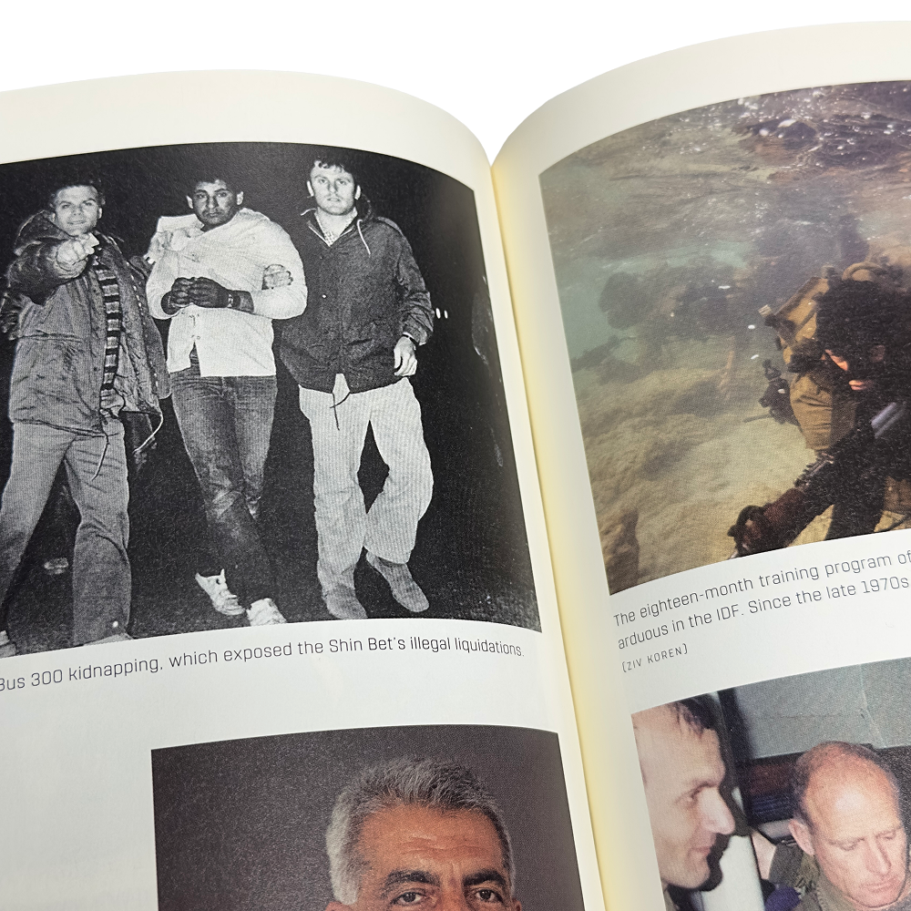 Photos from historical events and figures related to the themes discussed in Rise and Kill First.
